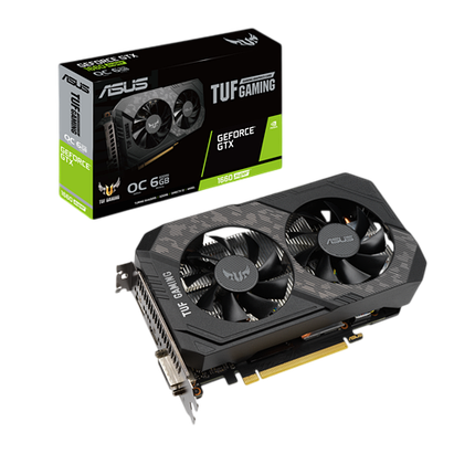Відеокарта GeForce GTX 1660 Super 6GB Asus TUF Gaming OC (TUF-GTX1660S-O6G-GAMING) Б/В, фото 1