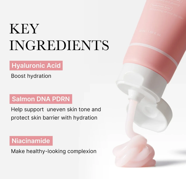 Увлажняющий крем с полинуклеотидами Medicube PDRN Pink Hyaluronic Moisturizing Cream