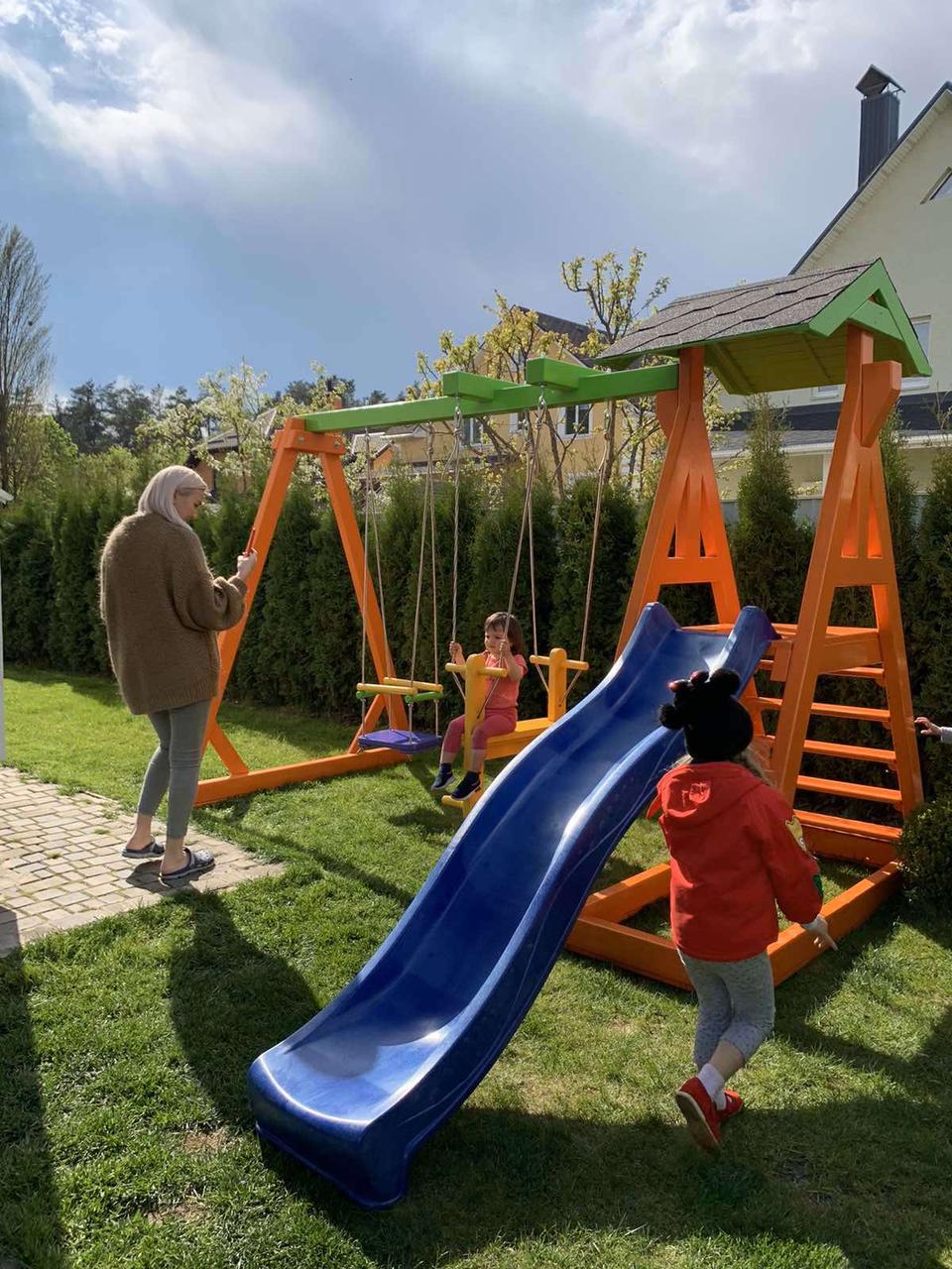 Дитячий майданчик для приватного будинку "Хвиля"