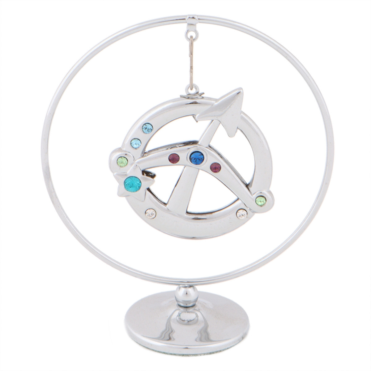 Фігурка Crystocraft зі стразами Swarovski знак зодіак Стрілець 8х7 см 0458-105/GA-SL