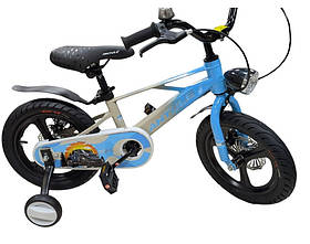 Велосипед Antule MB-007 14" Магнієва рама Кремовий/Синій Art 814279