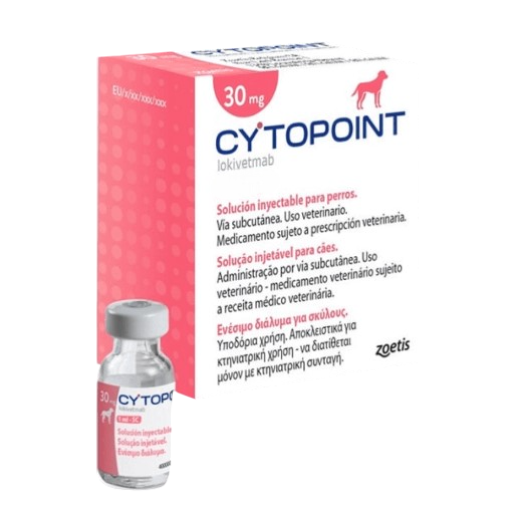 Цитопоінт для терапії атопічного дерматиту у собак, 30мг 1 мл 1 ампула, фото 1