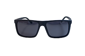 Сонцезахисні окуляри, чоловічі matrix polarized з поляризацією, чорні матові P1934-1, фото 2