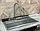 Багатофункціональна кухонна мийка Kroner Platinum Handmade Brushed Silver SP7545LB, фото 3