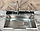 Багатофункціональна кухонна мийка Kroner Platinum Handmade Brushed Silver SP7545LB, фото 6