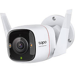 Зовнішня IP-камера відеоспостереження wifi TP-Link Tapo C325WB color night vision White