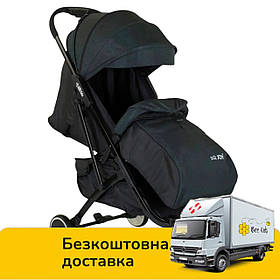 Дитяча прогулянкова коляска (рама алюмінієва, телескопічна ручка) JOY Vittoria 30883 Темно-зелений льон