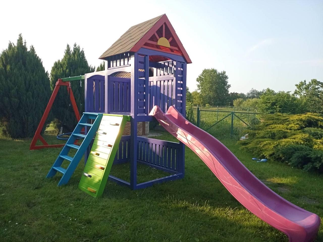 Дитячі майданчики з дерева "Чемпіон"