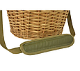 Кошик плетений з лози з ручками трансформерами для збирання та транспортування грибів, фото 6