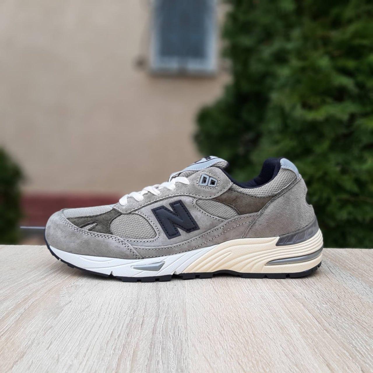 Чоловічі кросівки NEW BALANCE M991GL (хакі) демісезонні спортивні стильні кроси 11411 Нью Беленс vkross, фото 1