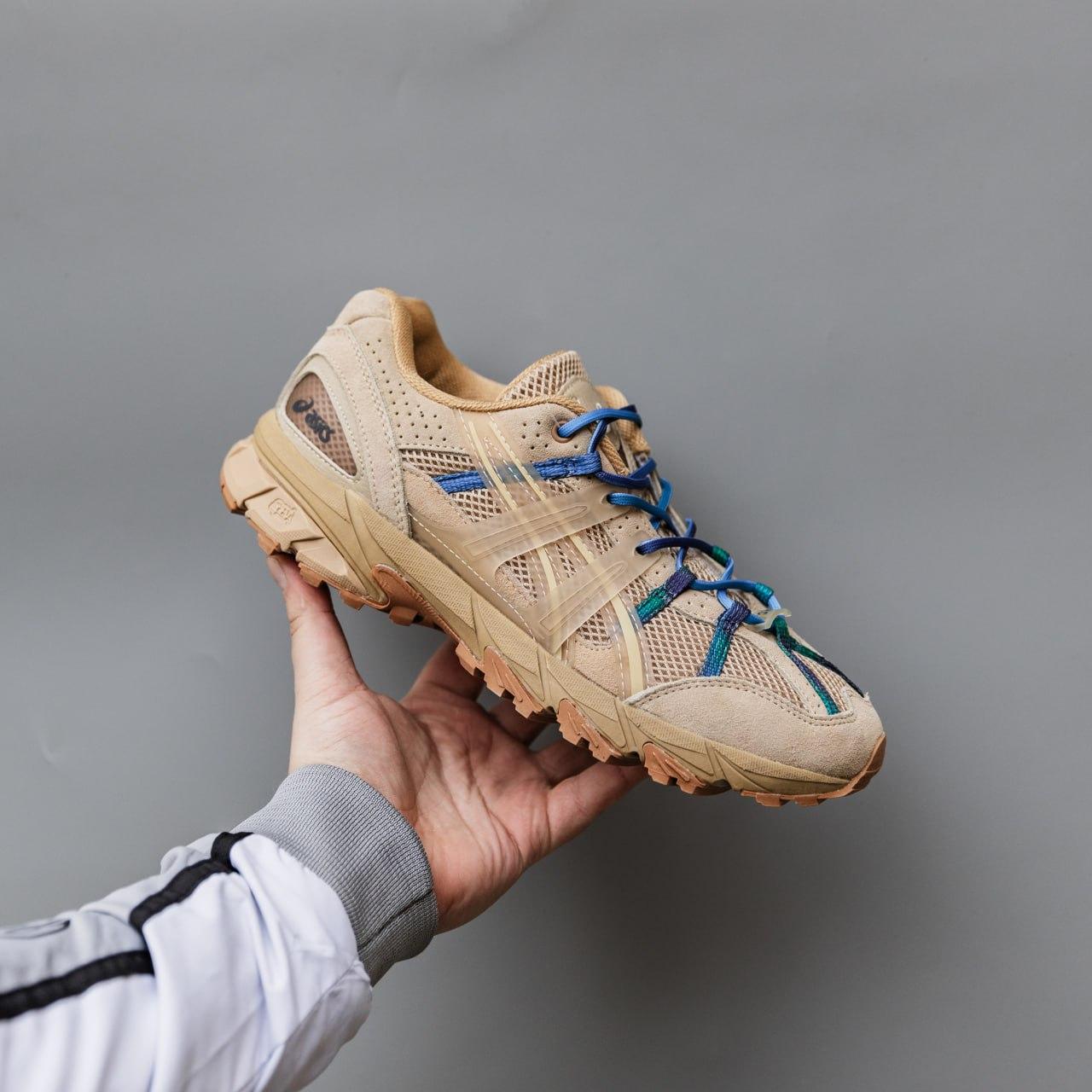 Чоловічі кросівки Asics Ael-Sonoma 15-50 (бежеві) модні спортивні кросівки 2972 Асікс vkross, фото 1