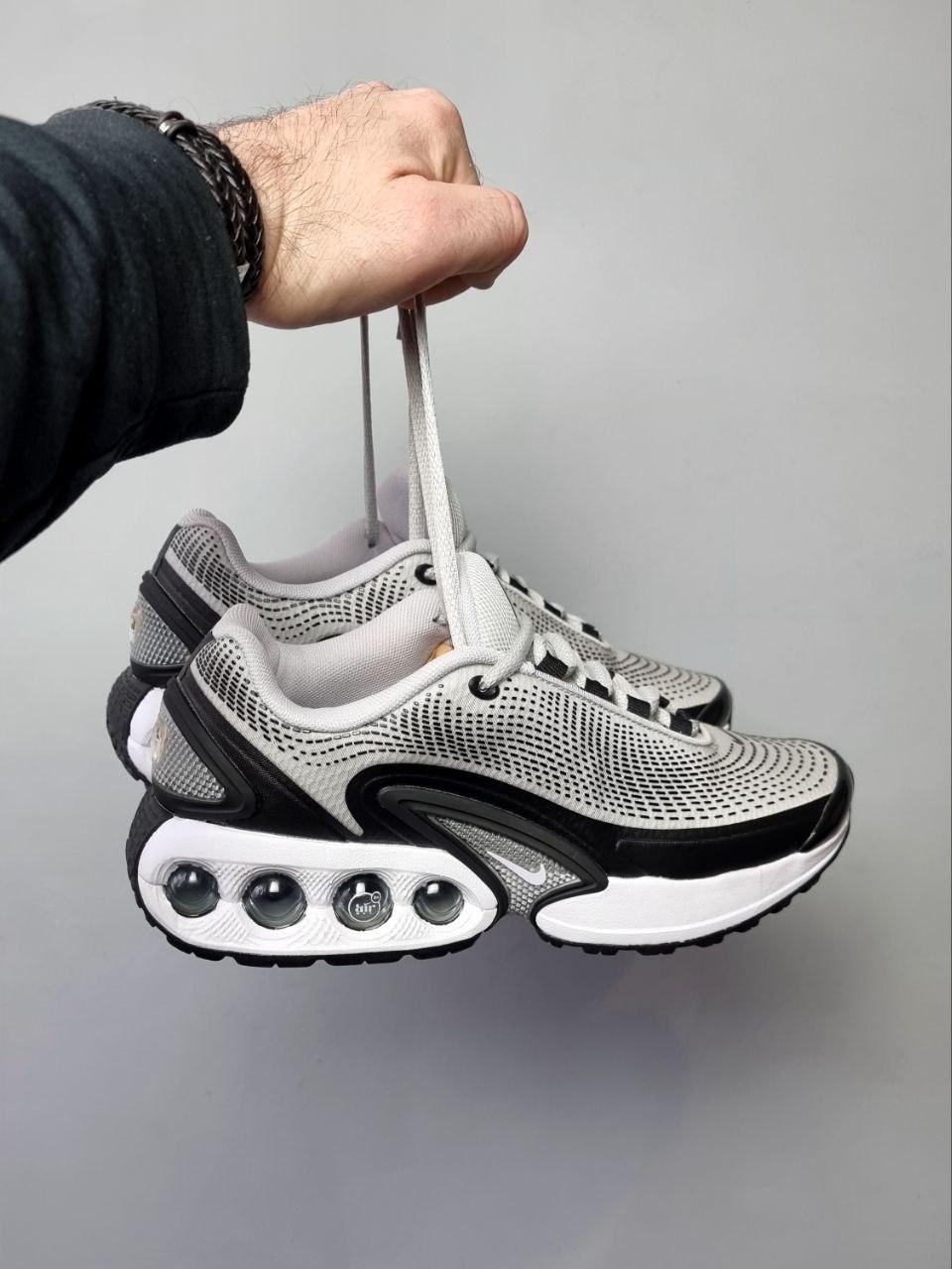 Чоловічі кросівки Nike AIR MAX Dn (біло-чорні) модні спортивні кроси 01266 Найк vkross, фото 1