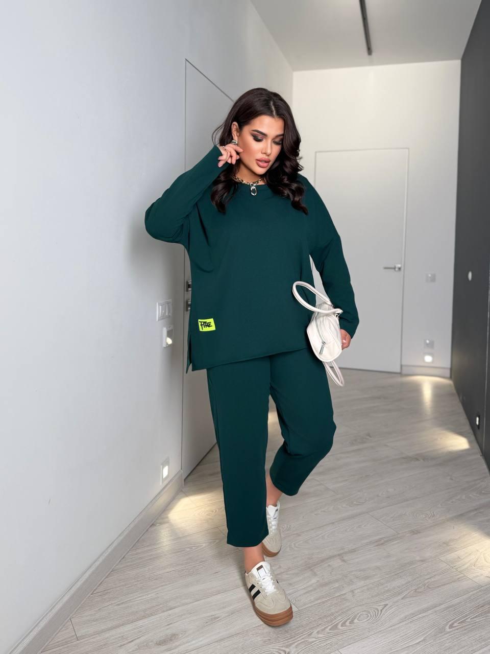 Жіночий Костюм Супер Батал 50-52, 54-56, 58-60, 62-64 (вф 580), фото 1