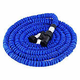Поливальний садовий шланг Magic Hose 15 метрів Синій, фото 4