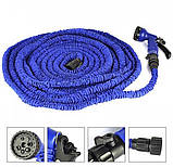 Поливальний садовий шланг Magic Hose 15 метрів Синій, фото 6