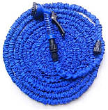 Поливальний садовий шланг Magic Hose 15 метрів Синій, фото 9