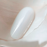 Моделюючий гель Lukum Builder Gel Glimmer №01 Pearly White з перловим шиммером, 30 мл, фото 4