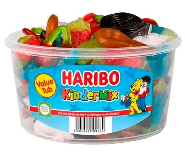 Цукерки желейні асорті Haribo Kinder Mix 1000 г, Німеччина