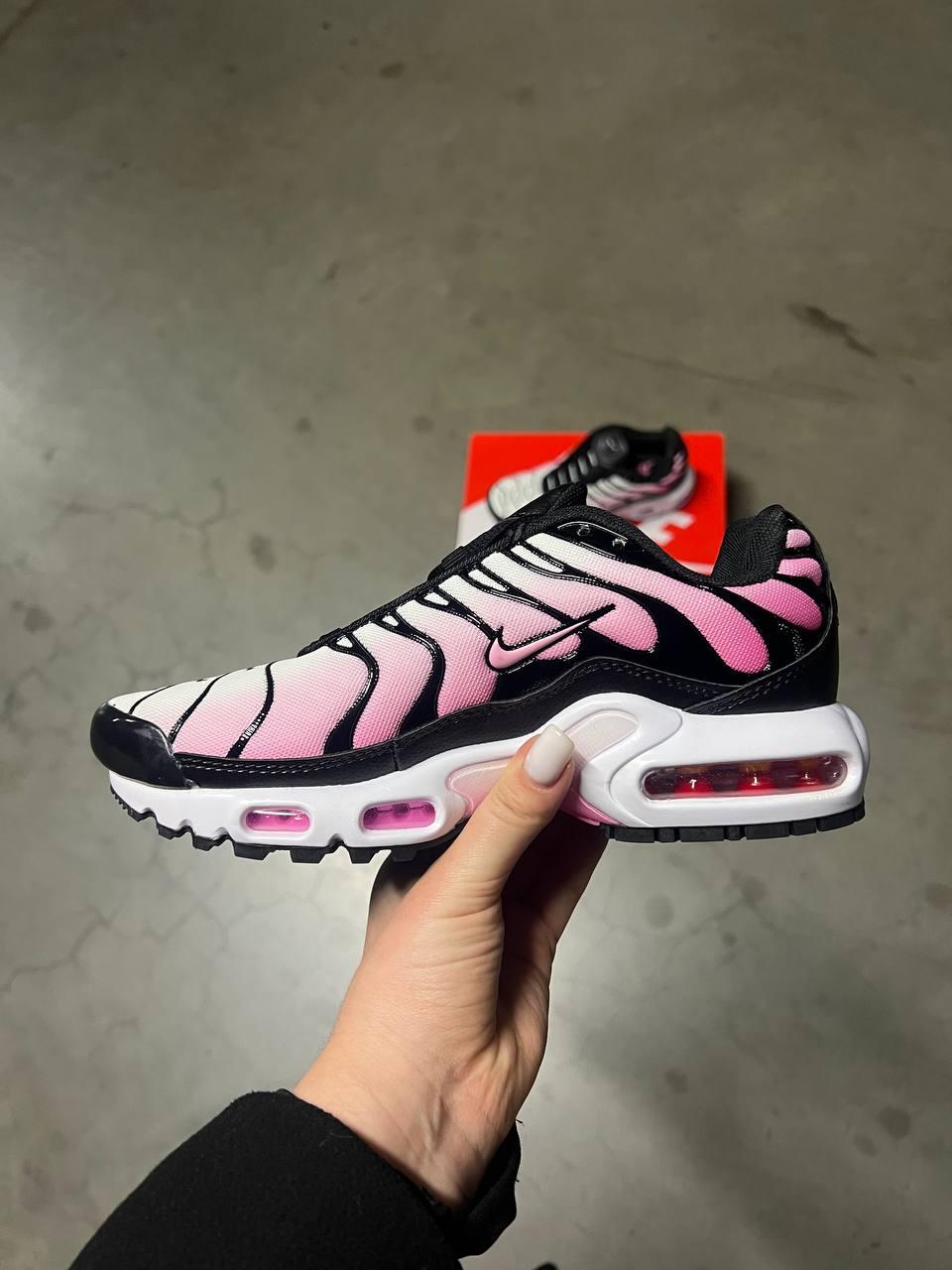 Жіночі кросівки Nike AIR MAX TN White Pink (рожеві) модні спортивні кроси Ar99634 Найк vkross