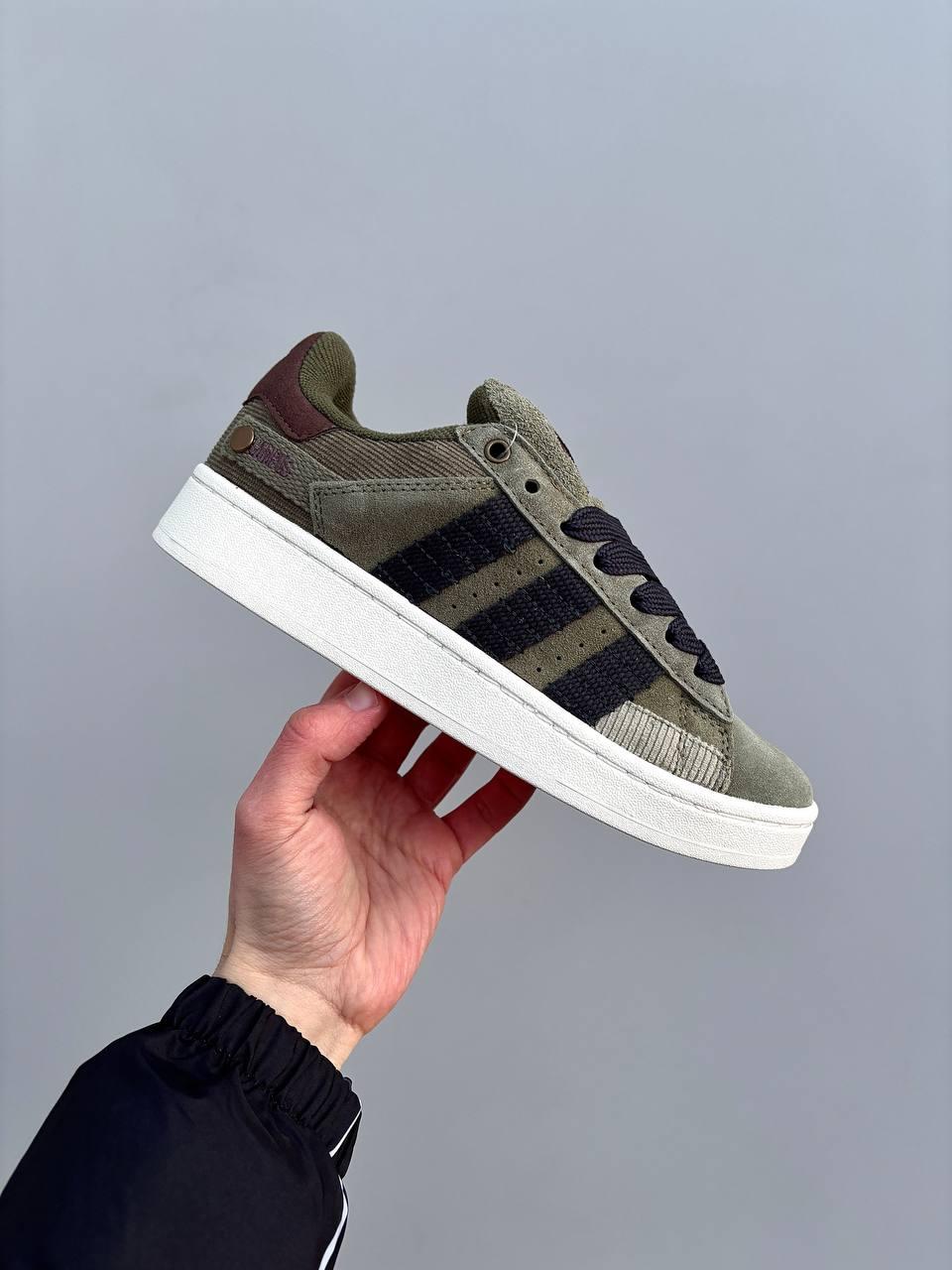 Чоловічі кросівки Adidas Originals Campus 00s (зелені) повсякденні кроси AD221 Адідас vkross, фото 1