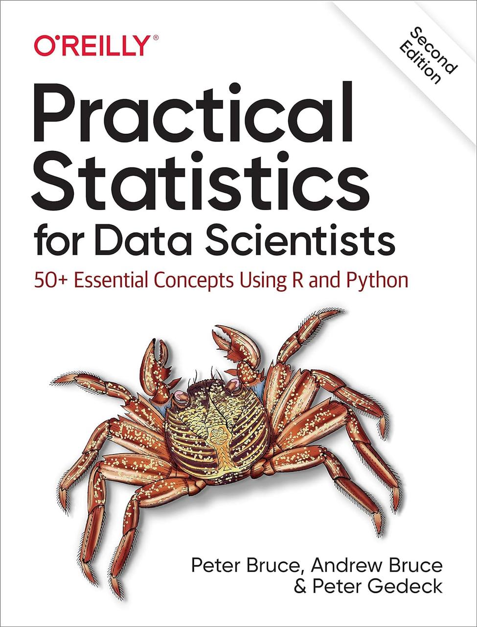 Practical Statistics for Data Scientists: 50+ Essential Concepts Using R and Python 2nd Edition, фото 1