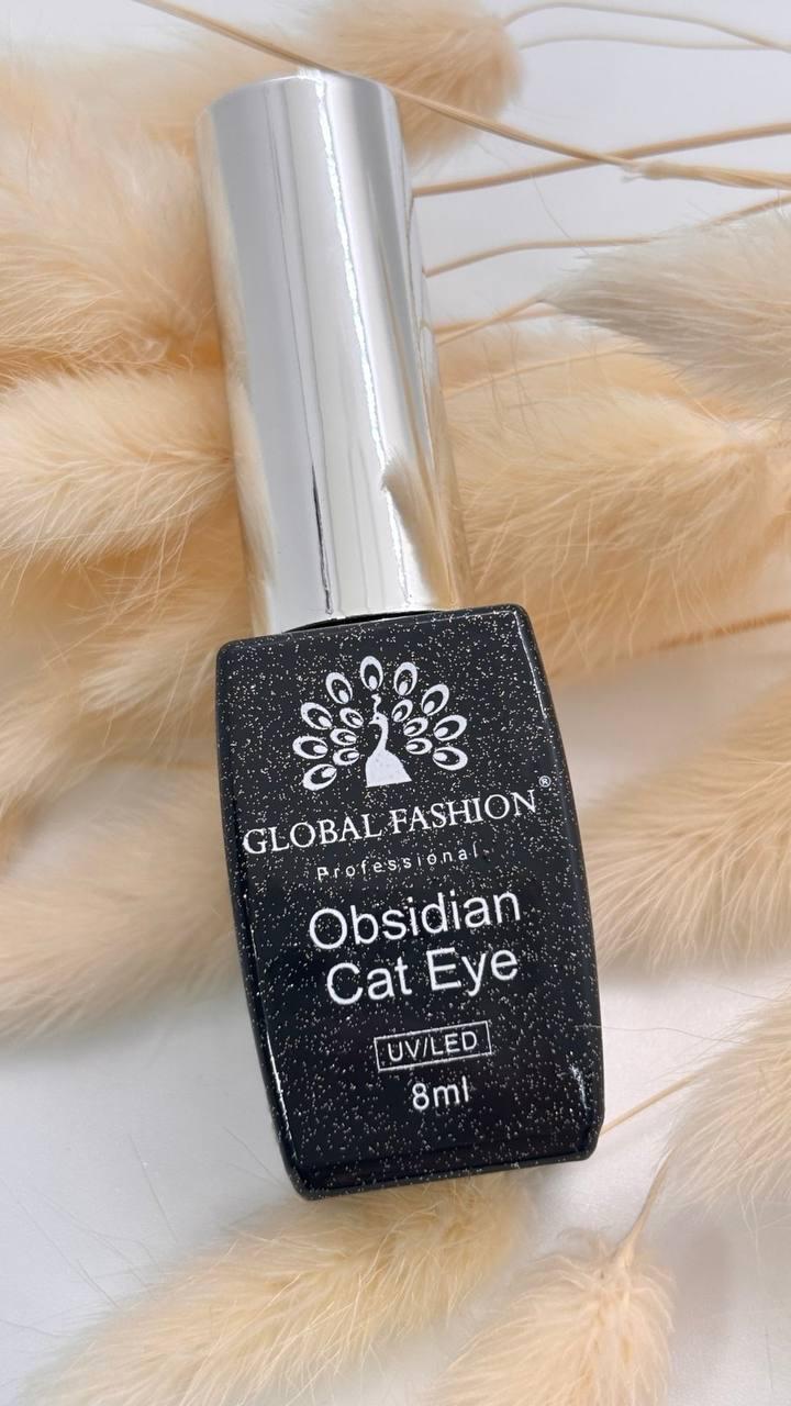 Гель-лак котяче око Obsidian Global Fashion 8 мл
