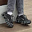 Чоловічі кросівки Nike Shox TL Black Grey (чорні із сірим) модні демісезонні кроси 2124 Найк vkross, фото 3