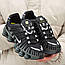 Чоловічі кросівки Nike Shox TL Black Grey (чорні із сірим) модні демісезонні кроси 2124 Найк vkross, фото 4