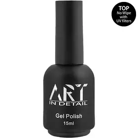 Топ для гель-лаку Art Top No Wipe with UV Filters, 15 мл