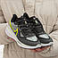 Чоловічі спортивні кросівки Nike Air Zoom Pegasus (сіро-чорні) модні повсякденні кроси 2107 Найк vkross, фото 5