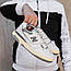 Чоловічі демісезонні кросівки New Balance 550 (біло-сірі) стильні спортивні кроси 2427 Нью Беленс vkross, фото 4