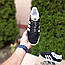 Чоловічі кросівки Adidas GAZELLE (чорні з білим) спортивні повсякденні кроси 11066 Адідас vkross, фото 4