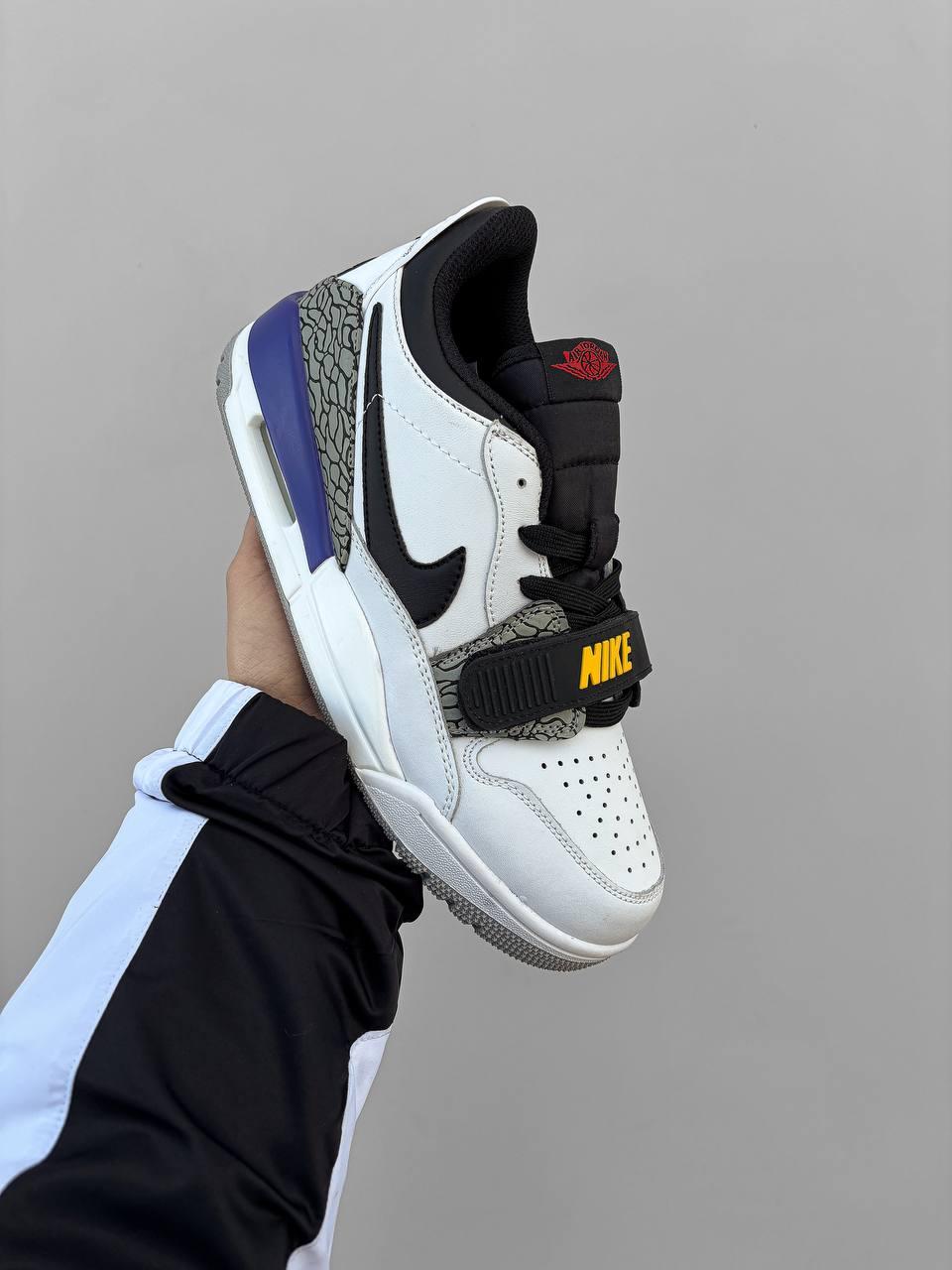 Чоловічі кросівки Nike Air Jordan Legacy 312 Low Purple (білі) повсякденні NK584-N Найк vkross, фото 1