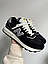 Чоловічі кросівки New Balance 574 Legacy Black White (чорно-білі) спортивні 0682v Нью Беленс vkross, фото 2