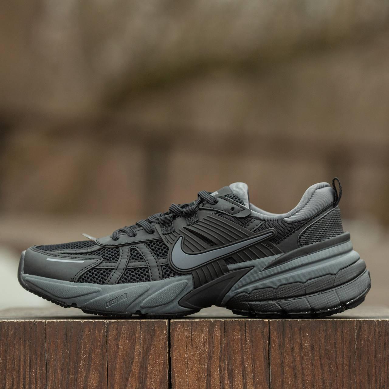 Чоловічі кросівки Nike Runtekk Black Grey (чорні) модні спортивні кроси 2024 Найк vkross, фото 1