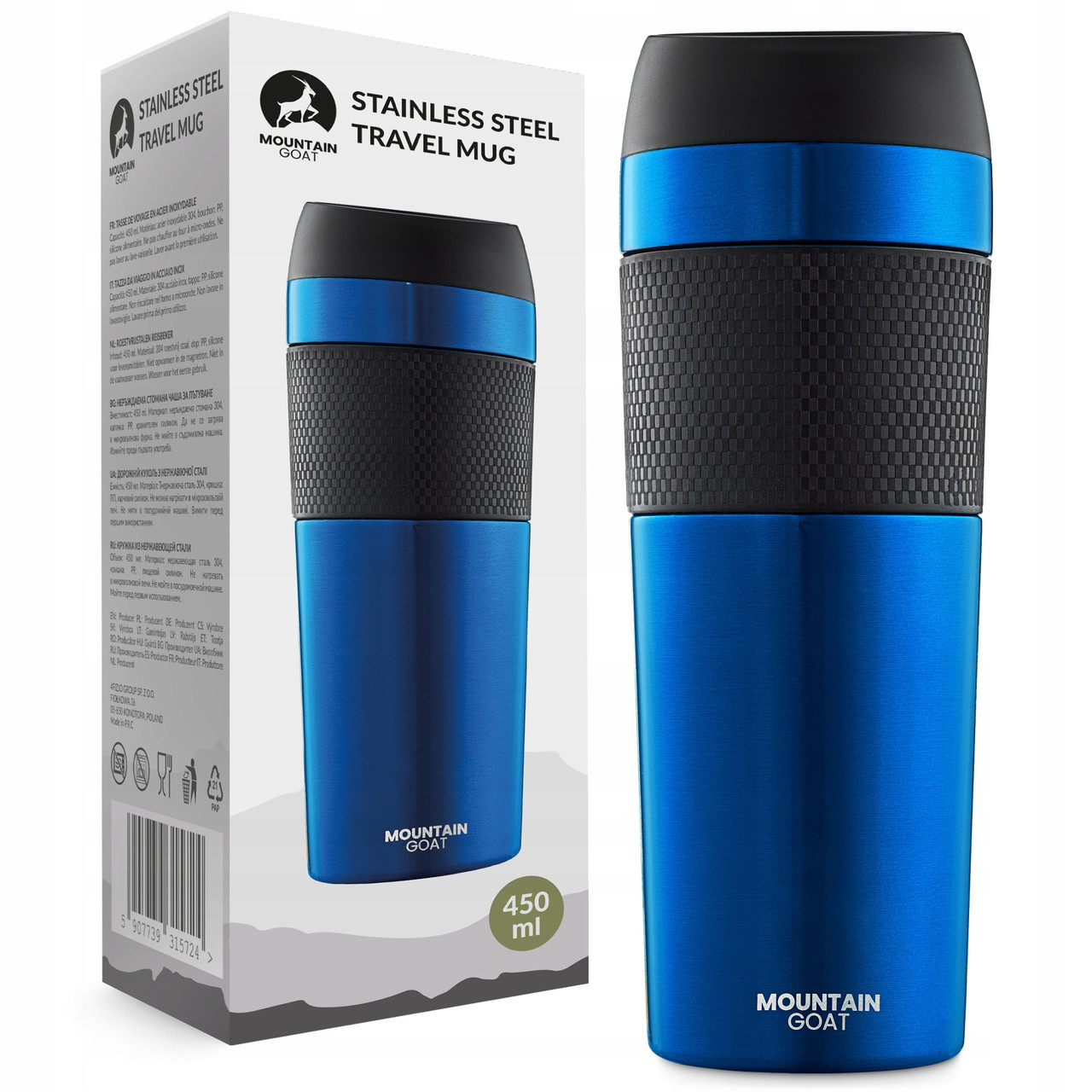 Термокухоль Mountain Goat Travel 0.4 л Blue (P-5907739315700)