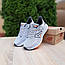 Жіночі демісезонні кросівки New Balance 860 (сірі з жовтогарячим) стильні спортивні кроси 20998 Нью Беленс vkross, фото 7