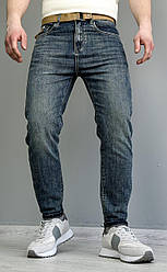 Чоловічі стильні джинси-мом стретчеві сині джинси чоловічі бойфренди люкс якість