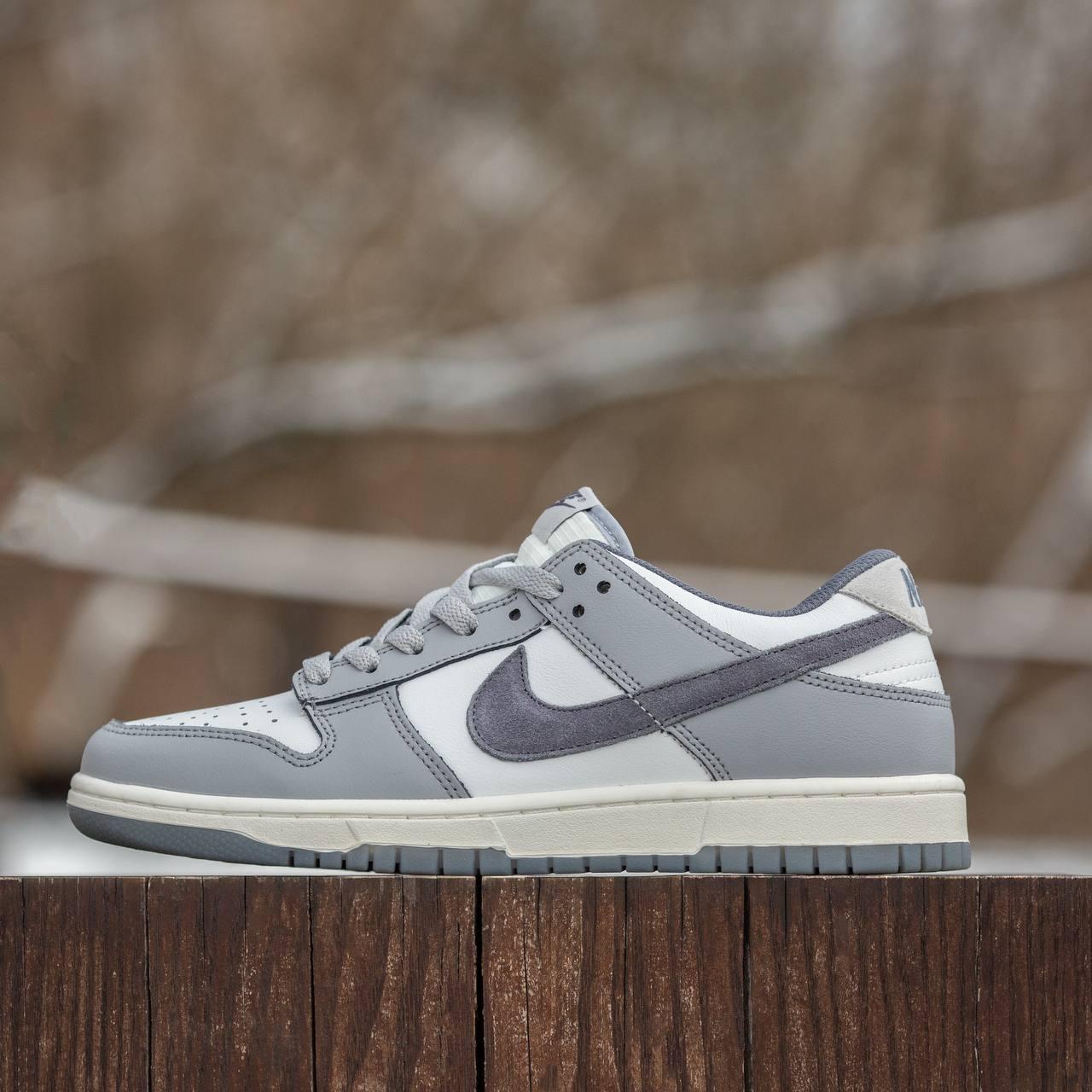 Чоловічі кросівки Nike Sb Dunk Grey (сірі) модні повсякденні кроси 2093 Найк vkross, фото 1