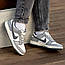 Чоловічі кросівки Nike Sb Dunk Grey (сірі) модні повсякденні кроси 2093 Найк vkross, фото 6