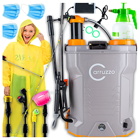Обприскувач акумуляторний 16л + 1л 7 bar Carruzzo