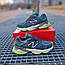 Чоловічі спортивні кросівки New Balance 9060 (зелені) демісезонні кроси 01110 Нью Беленс vkross, фото 6