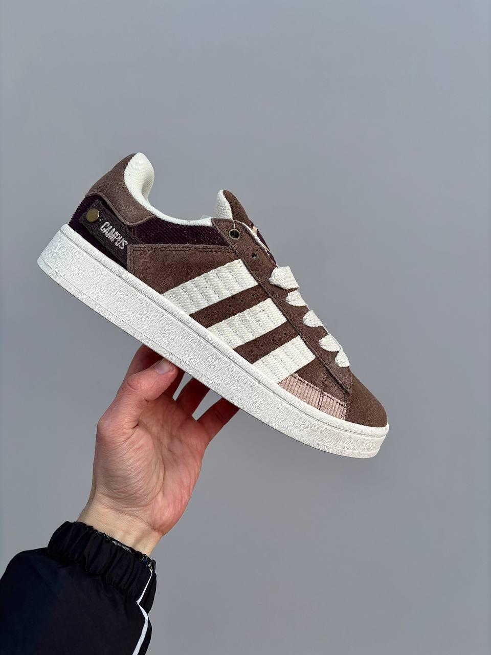 Чоловічі кросівки Adidas Campus 00s Brown (коричневі) повсякденні кроси AD222 Адідас vkross, фото 1