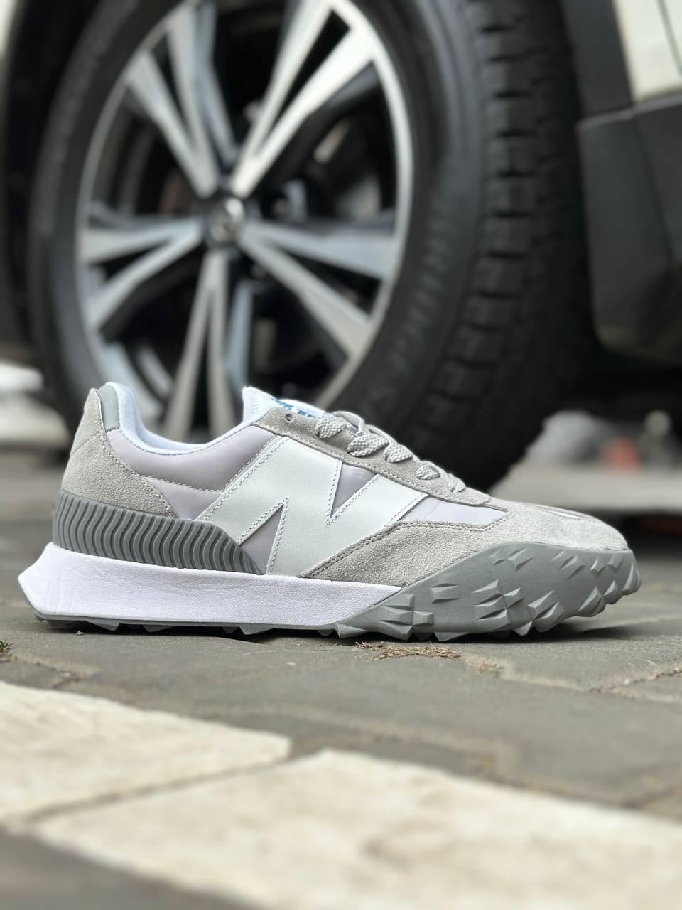 Чоловічі кросівки New Balance XC-72 Grey White (сірі з білим) спортивні 5221 Нью Беленс vkross, фото 1