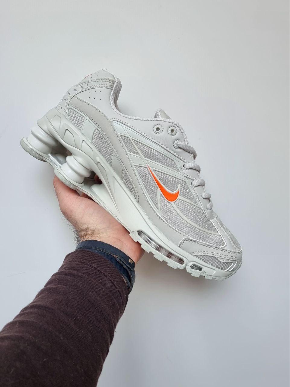 Чоловічі кросівки Nike Shox Ride 2 SP x Supreme (сірі) низькі стильні кросівки 01455 Найк vkross, фото 1