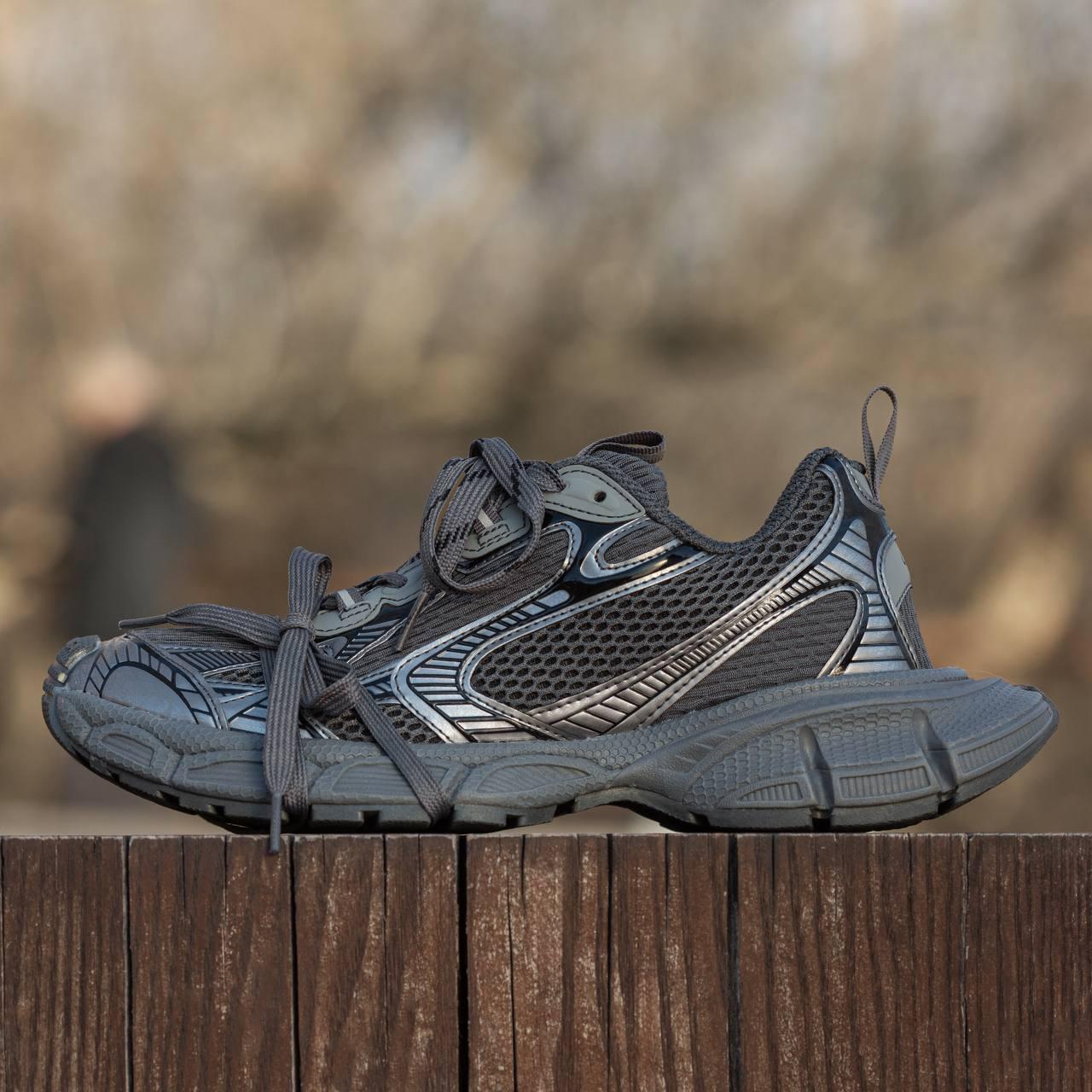 Жіночі кросівки Balenciaga 3XL Grafit (графіт) модні демісезонні кросівки 2142 Баленсіага vkross, фото 1