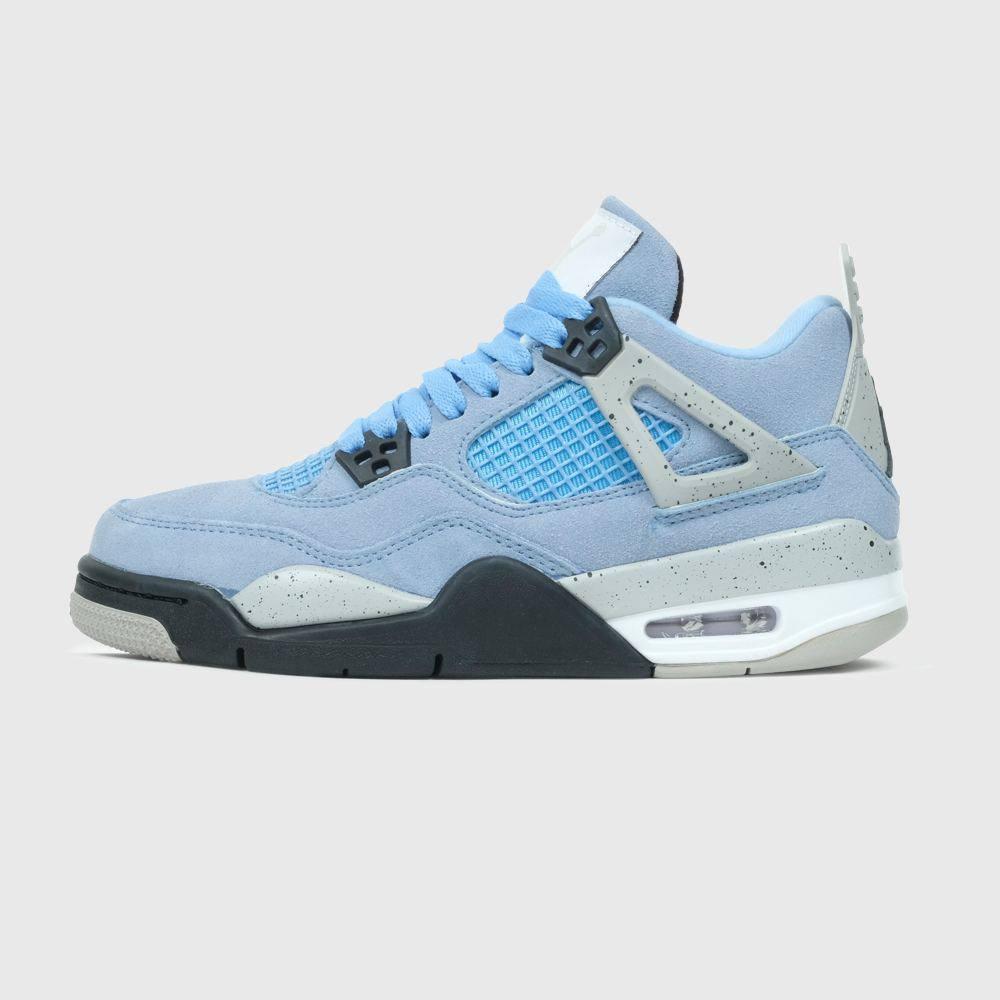 Чоловічі кросівки Nike Air Jordan 4 University Blue (сині) спортивні кроси 2808 Найк vkross, фото 1