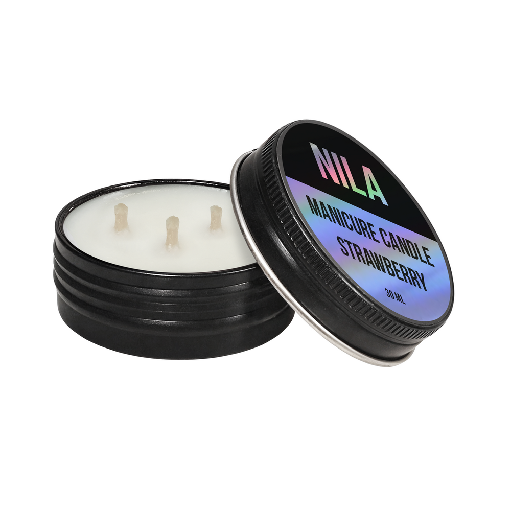 Nila Manicure Candle Масажна свічка для манікюру Полуниця, 30мл