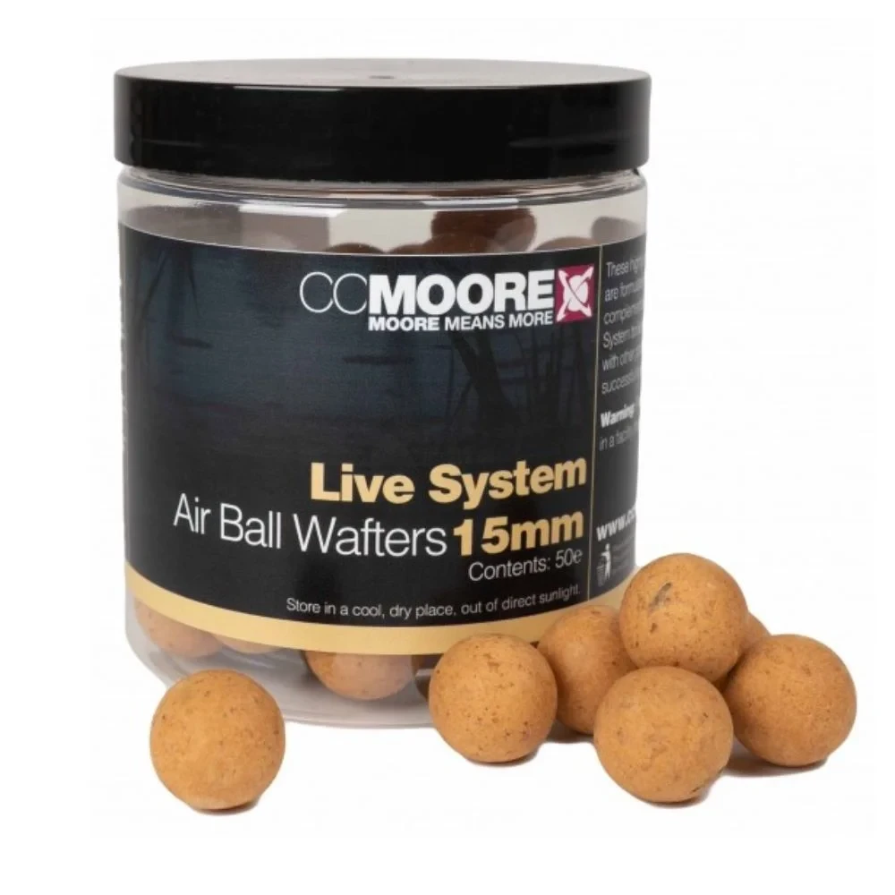 Бойли CC Moore Live System Air Ball Wafters 15 mm 50 шт, фото 1