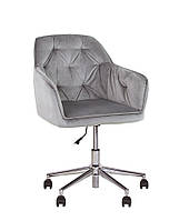 Крісло офісне Daster GTP CHR64 DM тканина puma-03 світло-сіра (Новий Стиль ТМ)